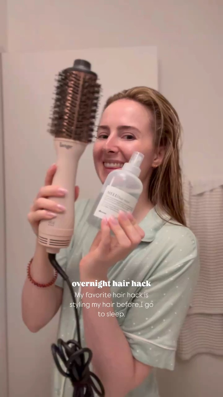 Blowout before bed locked in with SleepyTie 🎀✨ My nighttime and styling lineup:

🤍 SleepyTie Original + Luxe Bonnet – keeps my blowout smooth & protected overnight
🤍 Davines Melu Hair Shield – protects from heat & breakage
🤍 Tangle Teezer Brush – gentle detangling without damage
🤍 Laneige Volume Blow Dry Brush + Clips – easy styling with a smooth + bouncy finish

Let’s be twins 🖤 shop (Ulta, Amazon, Sleepy Tie, Davines) below ↓

#LTKFindsUnder100 #LTKFindsUnder50 #LTKBeauty