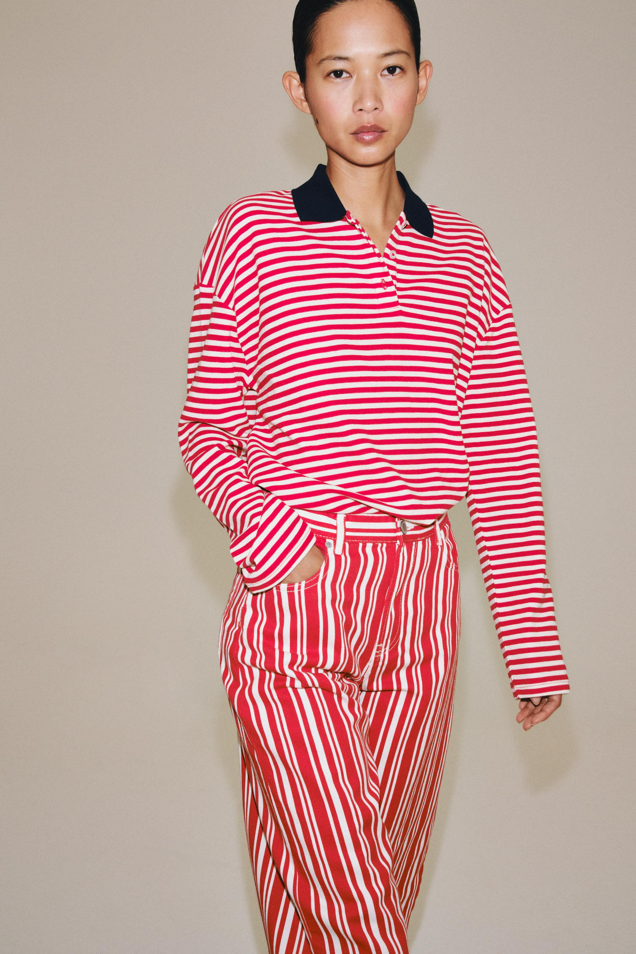 STRIPED POLO SHIRT | Zara US