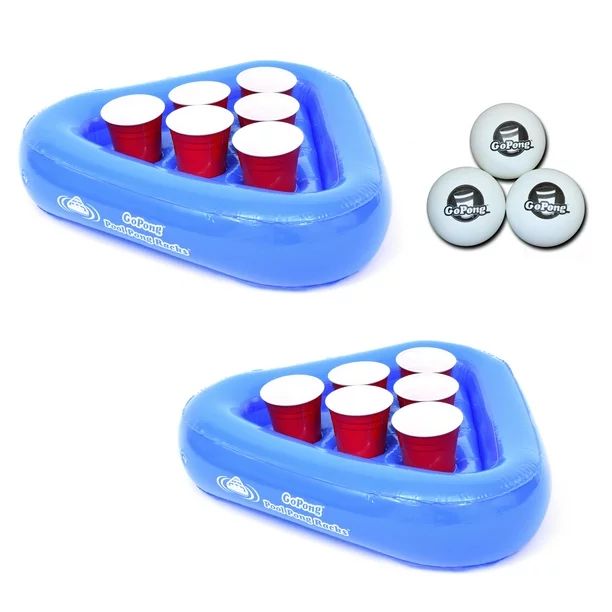 GoPong Pool Rack Floating Beer Pong Pool Game (5 Pieces) | Walmart (US)