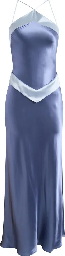 Jillian Sleeveless Silk Maxi Dress | Nordstrom