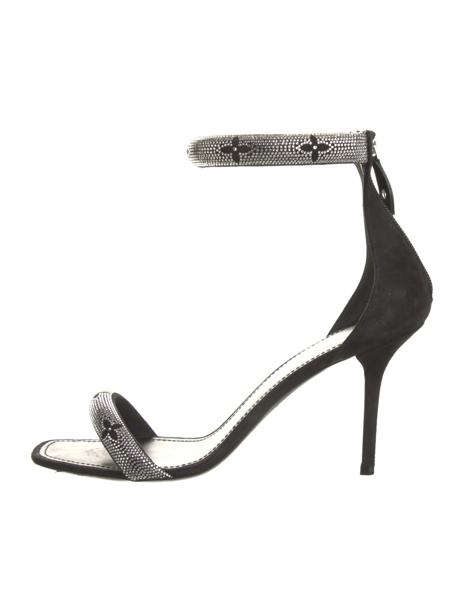 LV Monogram Suede Sandals | The RealReal