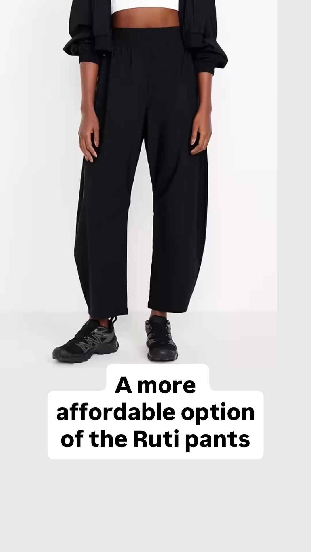 I’ve shared my love for my Ruti pants before, but the price tag is 😬!!! 

These are a really great, more affordable option. 