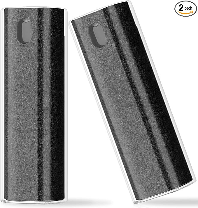 2 Pcs Fingerprint Proof Screen Cleaner, 3 in 1Touchscreen Mist Cleaner Spray Wipe Cleaner Screen ... | Amazon (US)