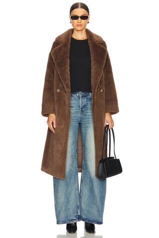 HEARTLOOM Lori Coat in Bark from Revolve.com | Revolve Clothing (Global)