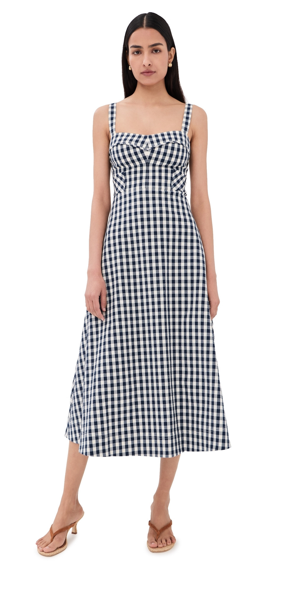 Veronica Beard Aila Dress Navy/Dove 0 | Shopbop
