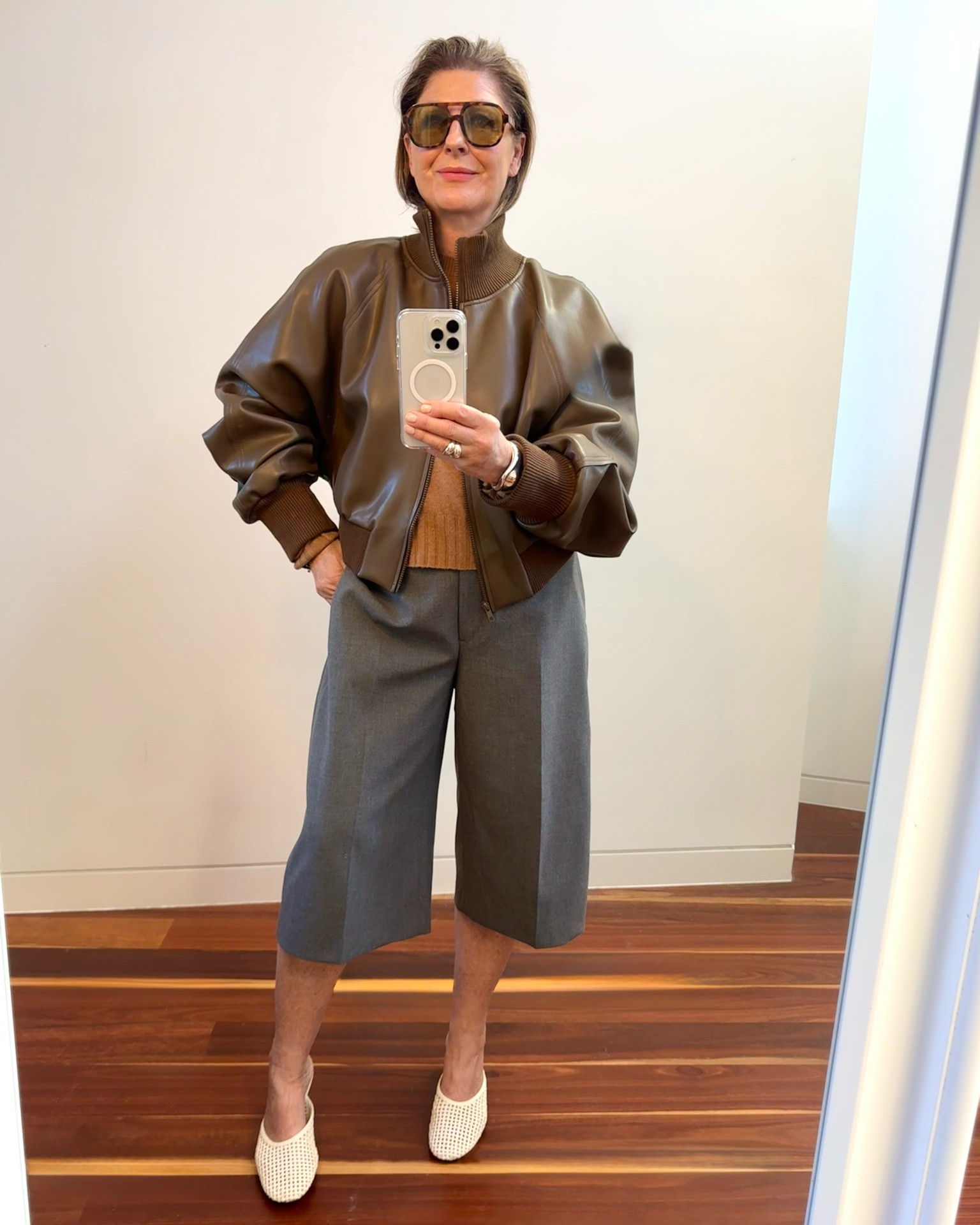 A camel knit !
It’s the pivotal piece in your winter wardrobe, the elevated basic that will go under everything.
From leather jackets to a glamorous capes to a crop trench or a coat , it’s the layering piece you need to slip underneath all your outerwear . 
Oh and it looks good on its own too.
Shop my look and similar , it’s all at #Netaporter #ad

#LTKaustralia #LTKautumn #LTKover50style