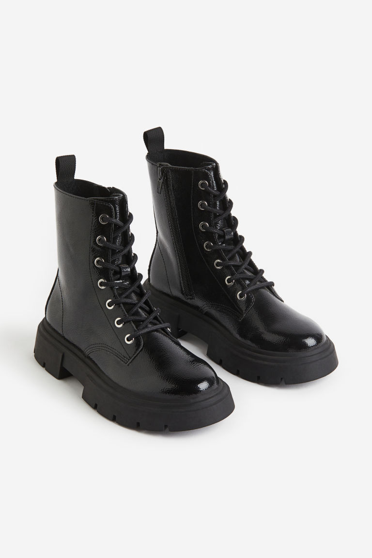 H & M - Chunky Boots - Black | H&M (US + CA)