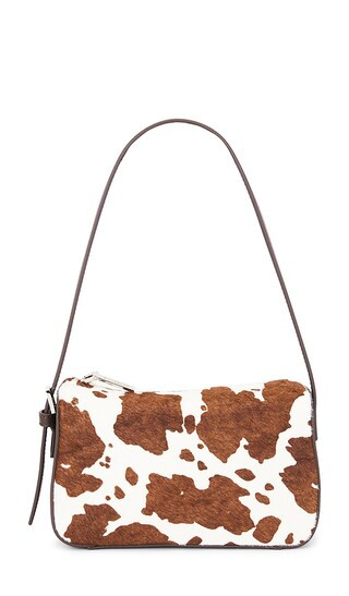 The Soli Bag in White & Brown | Revolve Clothing (Global)