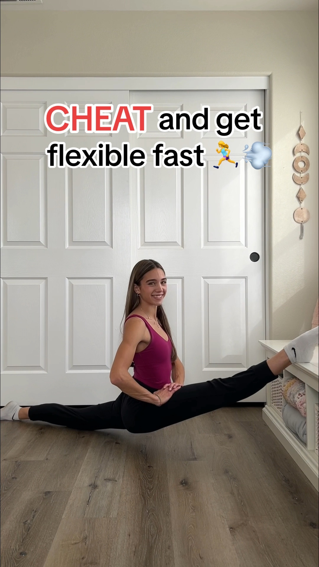 Get flexible with these easy tricks! 💜Wearing my favorite activewear. Heating products linked here too 

#flexible #active #fitness 

#LTKFitness #LTKVideo #LTKActive
