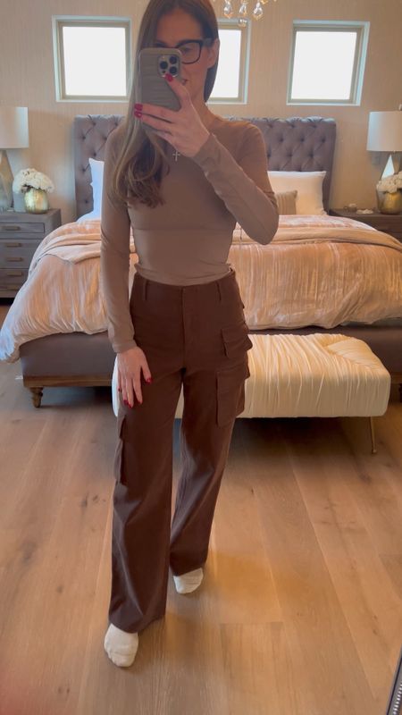 Aritzia Fashion
Wearing a 4 in the pants and Medium in the top 

Neutral fashion. Neutral aesthetic. Neutral style. Cargo pants.  Body con. Smoothing top.  Casual fashion  

#LTKsalealert #LTKGiftGuide #LTKstyletip