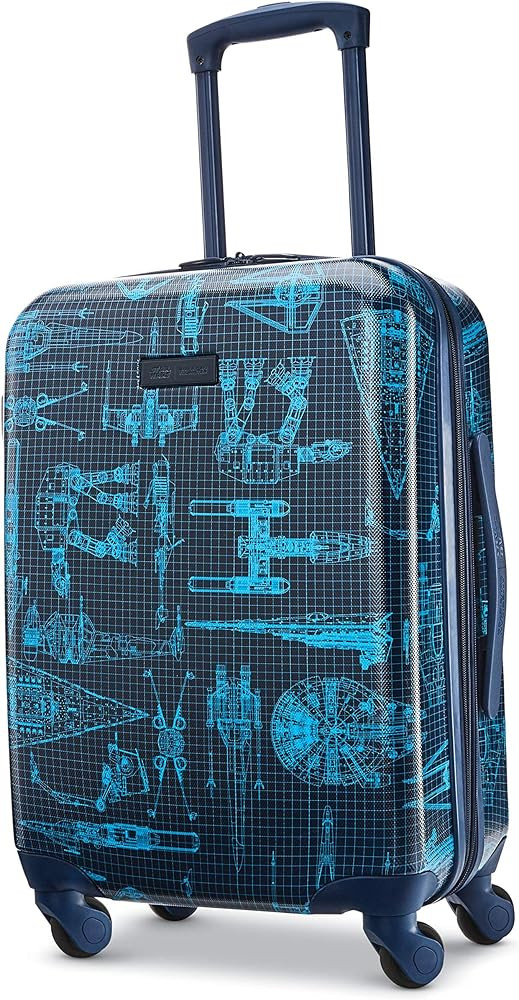 American Tourister Star Wars Hardside Spinner Wheel Luggage, Intergalactic, Carry-On 20-Inch | Amazon (US)