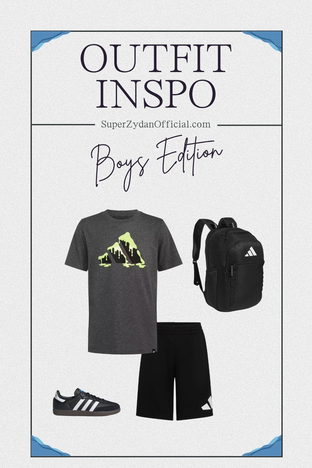 Back-to-school style, unlocked! Finding outfits he'll actually wear is a major win. This sporty Adidas look is perfect for the classroom and the playground. Comfy shorts, a classic tee, and sneakers that can keep up with him all day long.

Ready to check one more thing off your BTS list? 

Back to school, boys style, Adidas, School Style, OOTD, boys athletic wear, Adidas backpack

#LTKKids