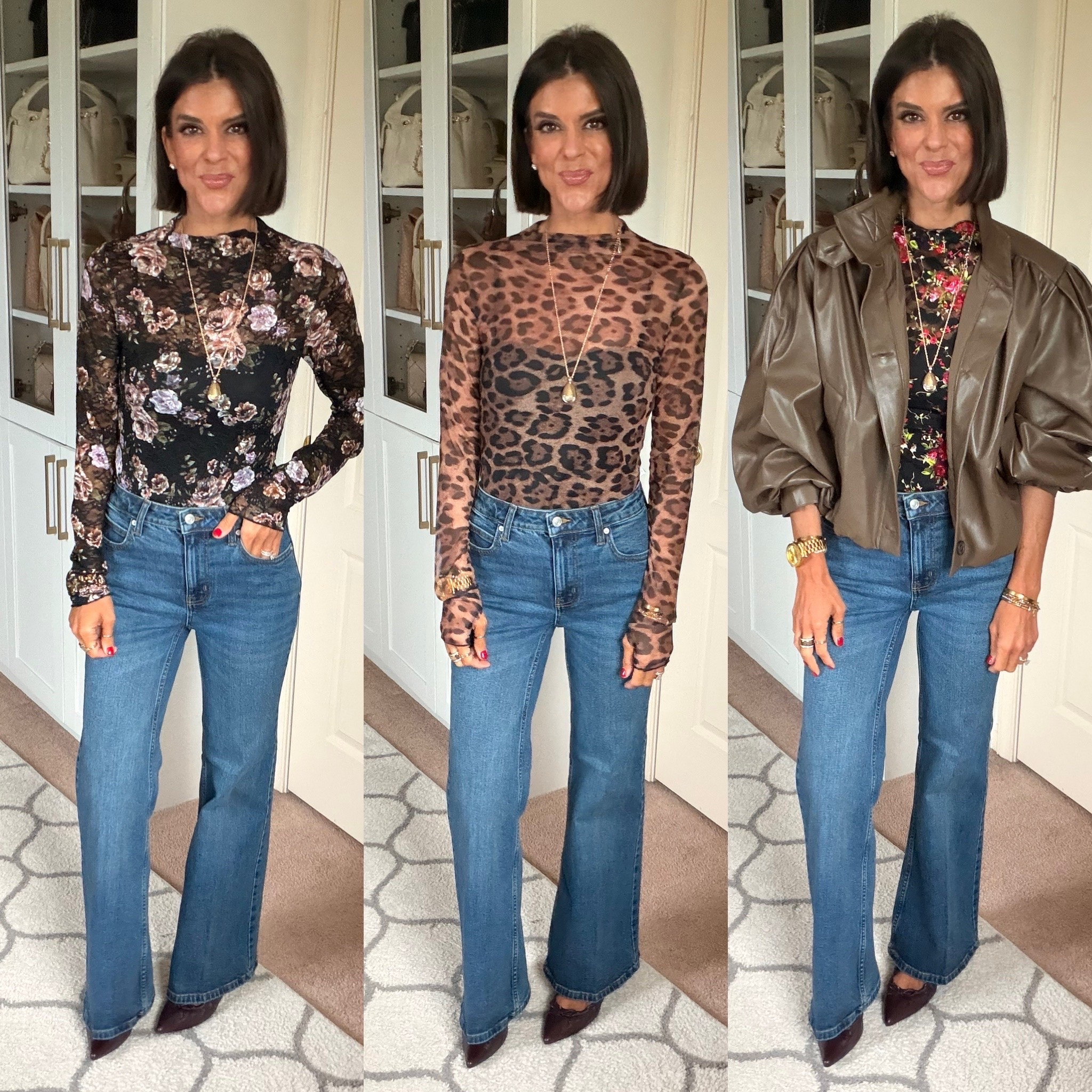 $10 Walmart lace date night top! So so good! Size small in top and jacket, size xs in tank. Size 0 in jeans

#LTKSaleAlert #LTKSeasonal #LTKgrwm