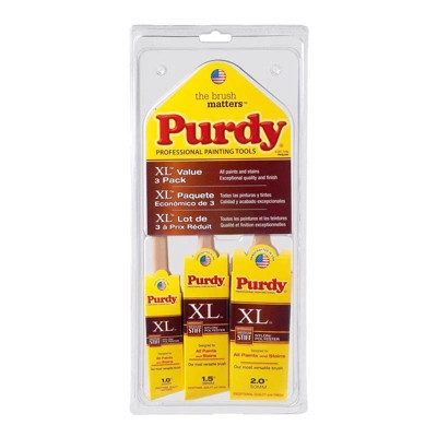 Purdy XL Multi-Pack Medium Stiff Assorted Paint Brush Set | Target