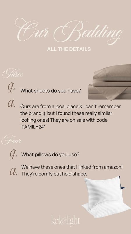 Our bedding most asked questions🤎✨ #bedding #masterbedroom #home 

#LTKhome