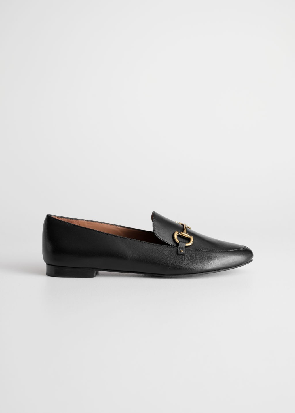 Slipper mit Schnalle im Reiterstil - Schwarz - Loafers - & Other Stories DE | & Other Stories (DE + FR)