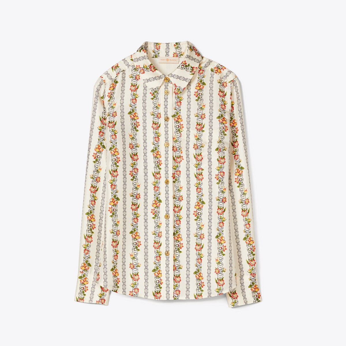 Brigitte Printed Blouse | Tory Burch (US)
