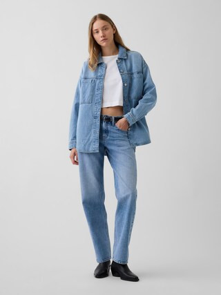 Mid Rise Straight Taper Jeans | Gap (US)