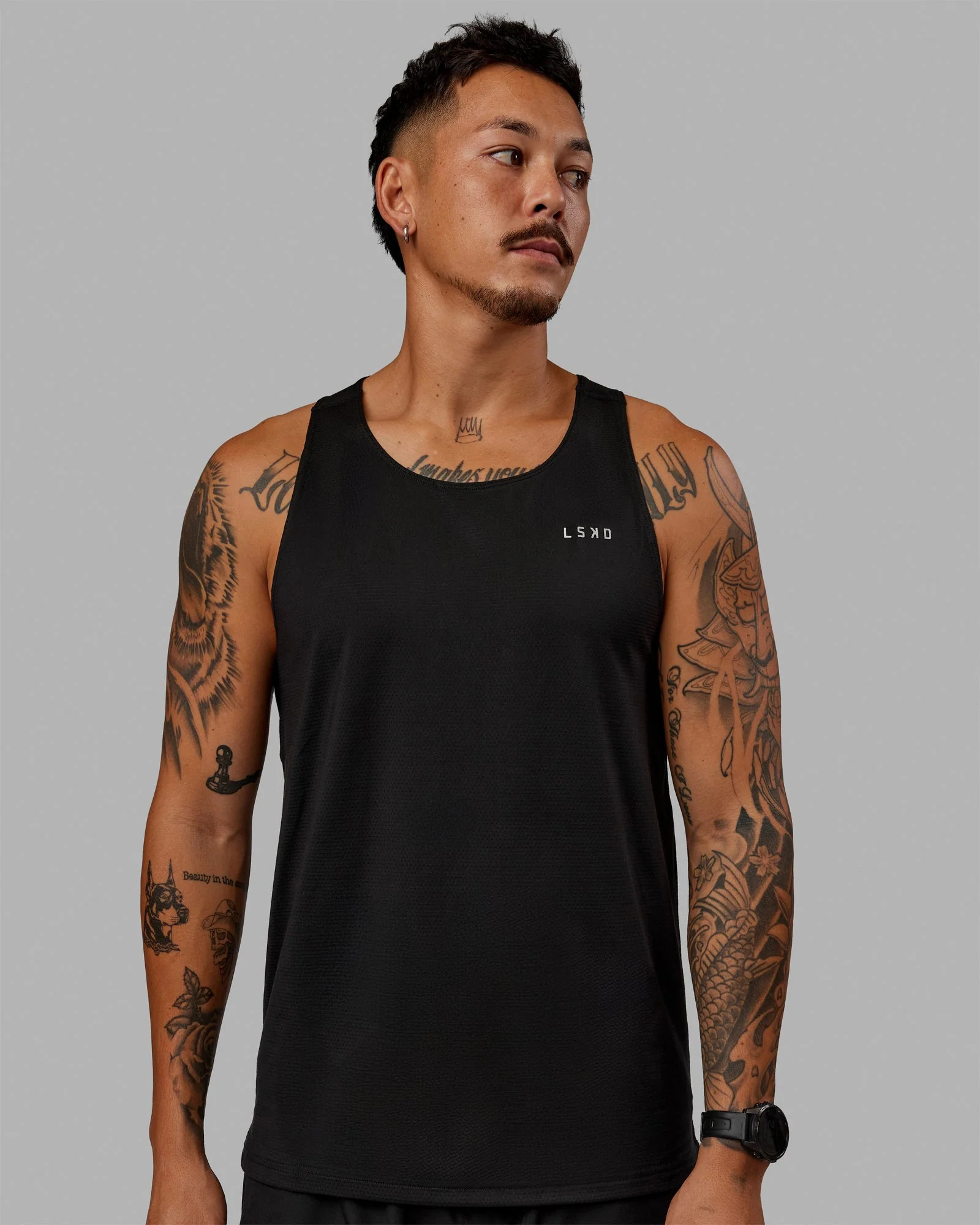 Perform VapourFLX Tank - Black-Reflective | LSKD