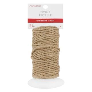 75ft. Metallic Natural Twine by Ashland® | Michaels Stores