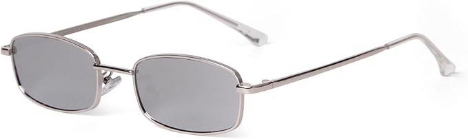 ADE WU Fashion Rectangle Sunglasses for Women Men Retro 90s Thin Small y2k Narrow Rectangular Uni... | Amazon (US)