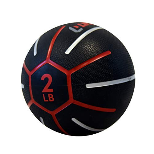Lifeline Fitness Medicine Ball - Total Body Strength and Stability Training - Multiple Weights Available - Non-Slip, Light Bounce - Textured Surface - Durable - Home Gym Exercise Equipment 2 lbs | Amazon (US)