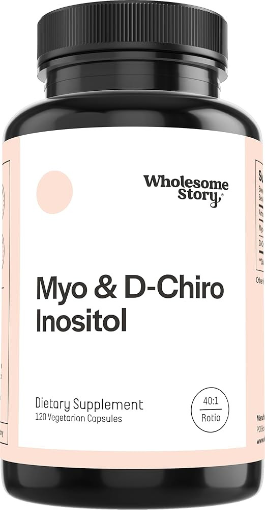 Wholesome Story Myo-Inositol & D-Chiro Inositol Supplement for Women | Fertility Supplements for ... | Amazon (US)