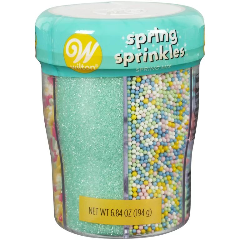 Wilton Bright and Pastel 6-Cell Easter Sprinkles Mix, 6.84 oz. | Walmart (US)