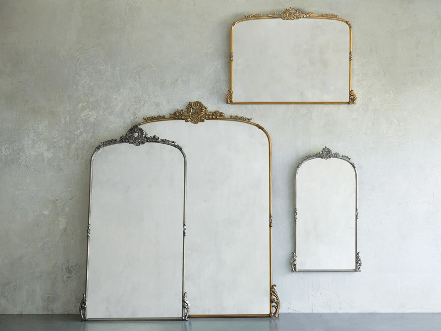 Amelie Dresser Mirror in Gold | Arhaus