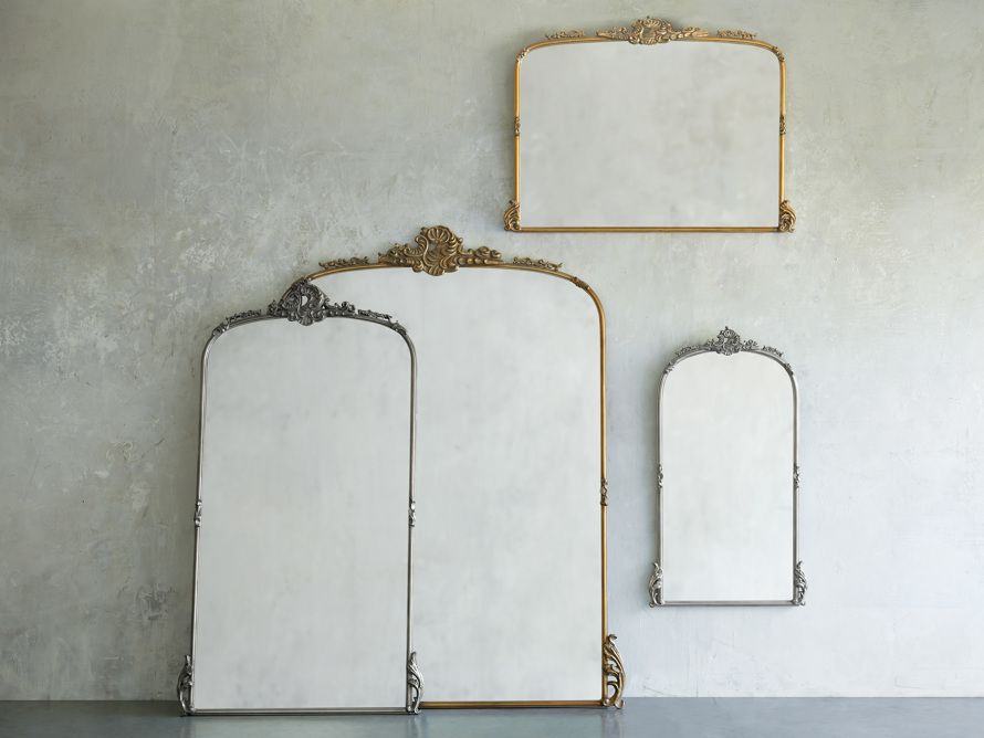 Amelie Dresser Mirror in Gold | Arhaus