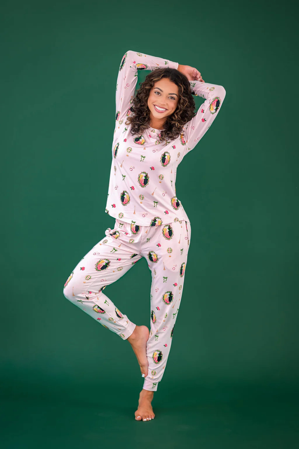 Women's Jogger Pajama Set in Wicked | Kyte Baby