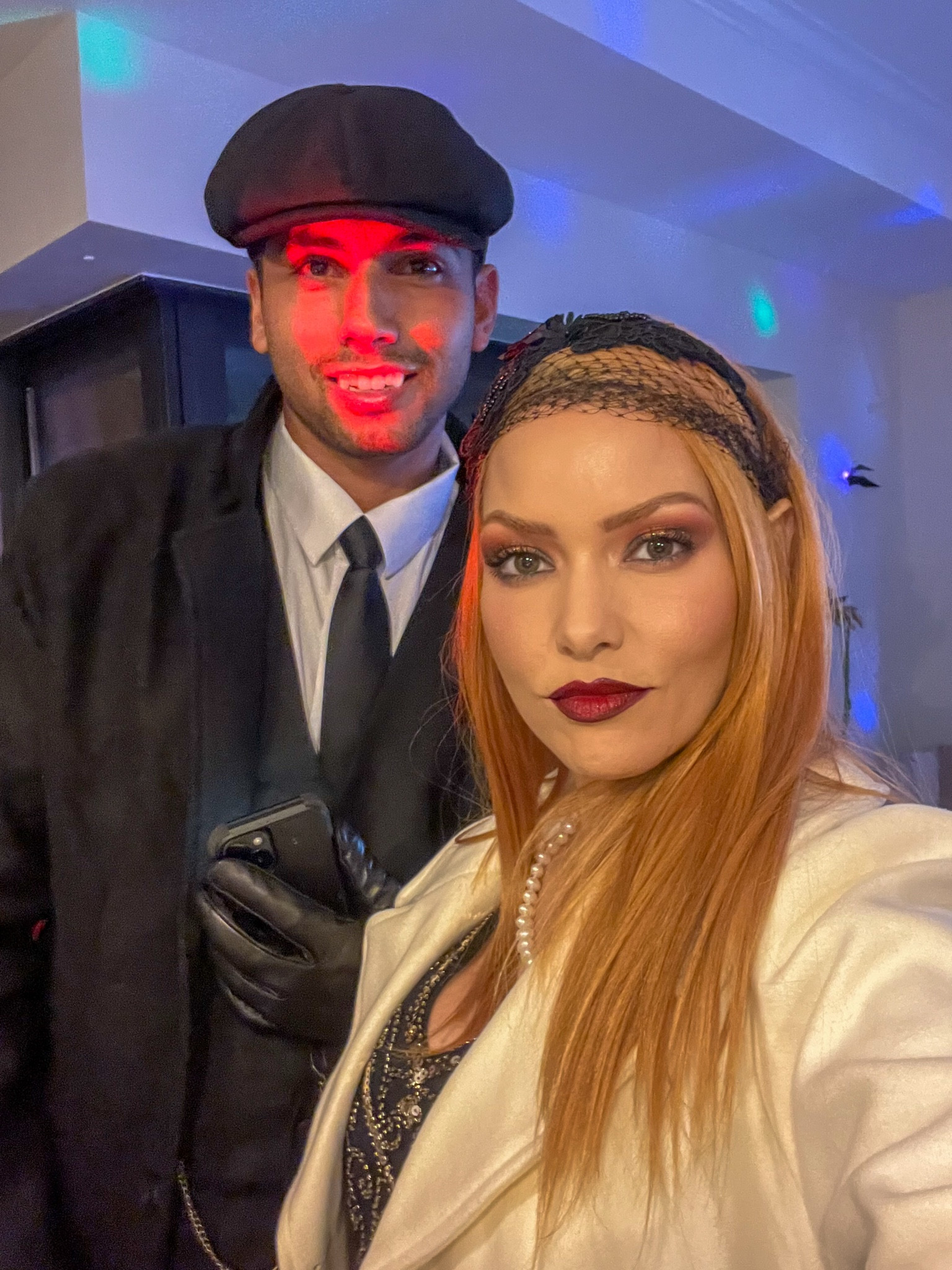 I am wearing a great Gatsby costume and he's one of the Peaky Blinders lol We had too much fun putting these costumes together.

#LTKSeasonal