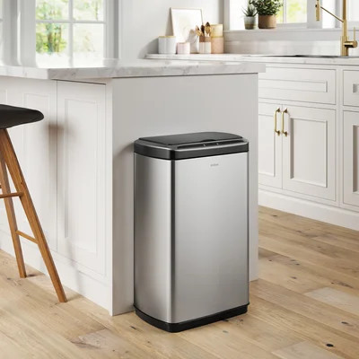 13 Gallon Motion Sensor Trash Can | Wayfair North America