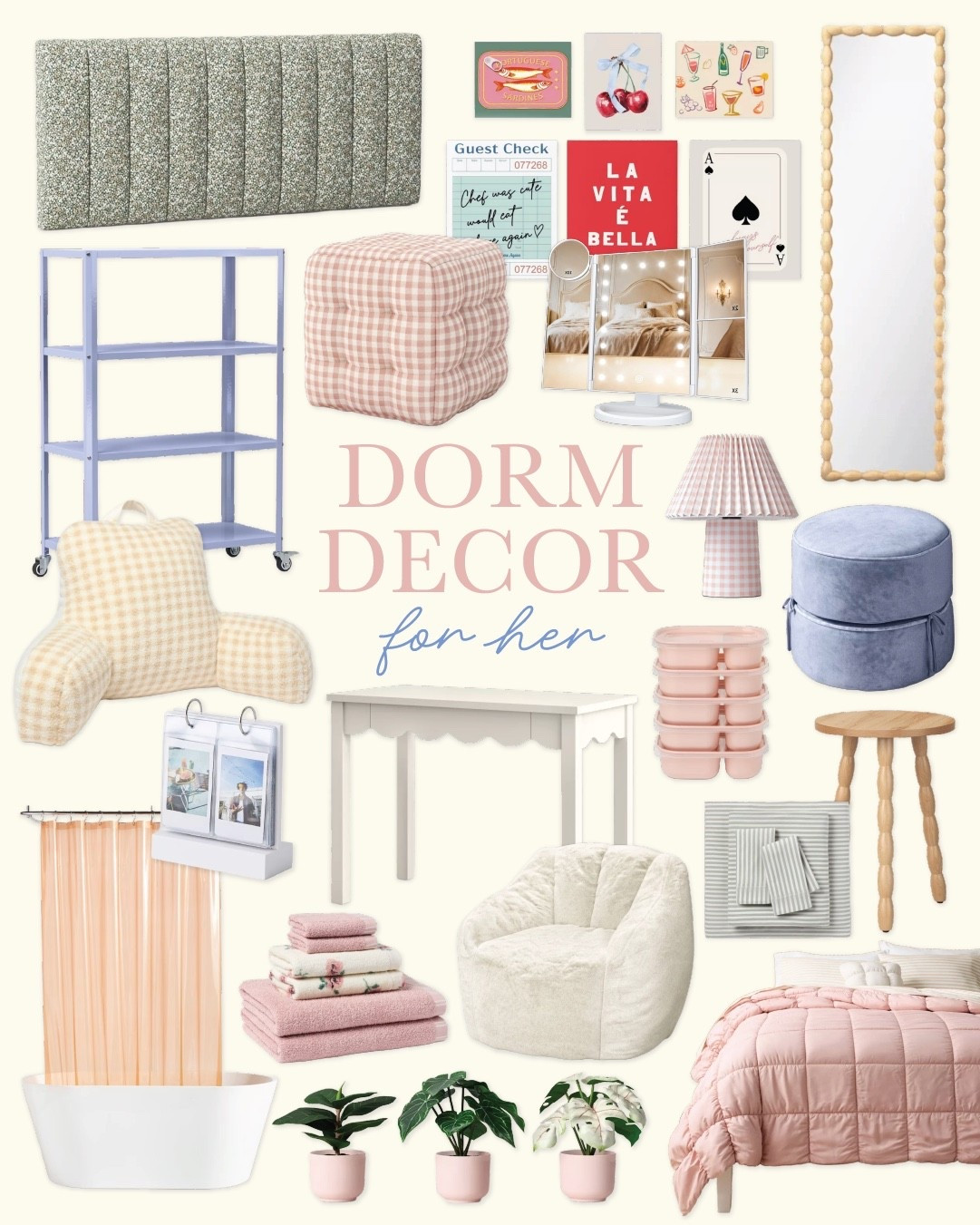 College move-in season is almost here, and we’ve rounded up some of the cutest dorm finds to make her space feel like home. From cozy bedding to furniture, storage, and all the fun finishing touches, these are the pieces we would pick again and again.

#DormDecor #CollegeStyle #DormRoomInspo

#LTKmomlife #LTKHome #LTKU