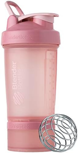 BlenderBottle Shaker Bottle with Pill Organizer and Storage for Protein Powder, ProStak System, 2... | Amazon (US)
