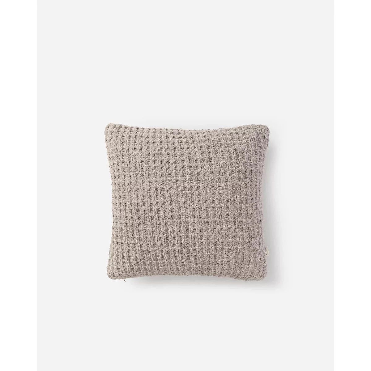 Sunday Citizen Snug Waffle Throw Pillow, Taupe, Size: 20"x20" | Target