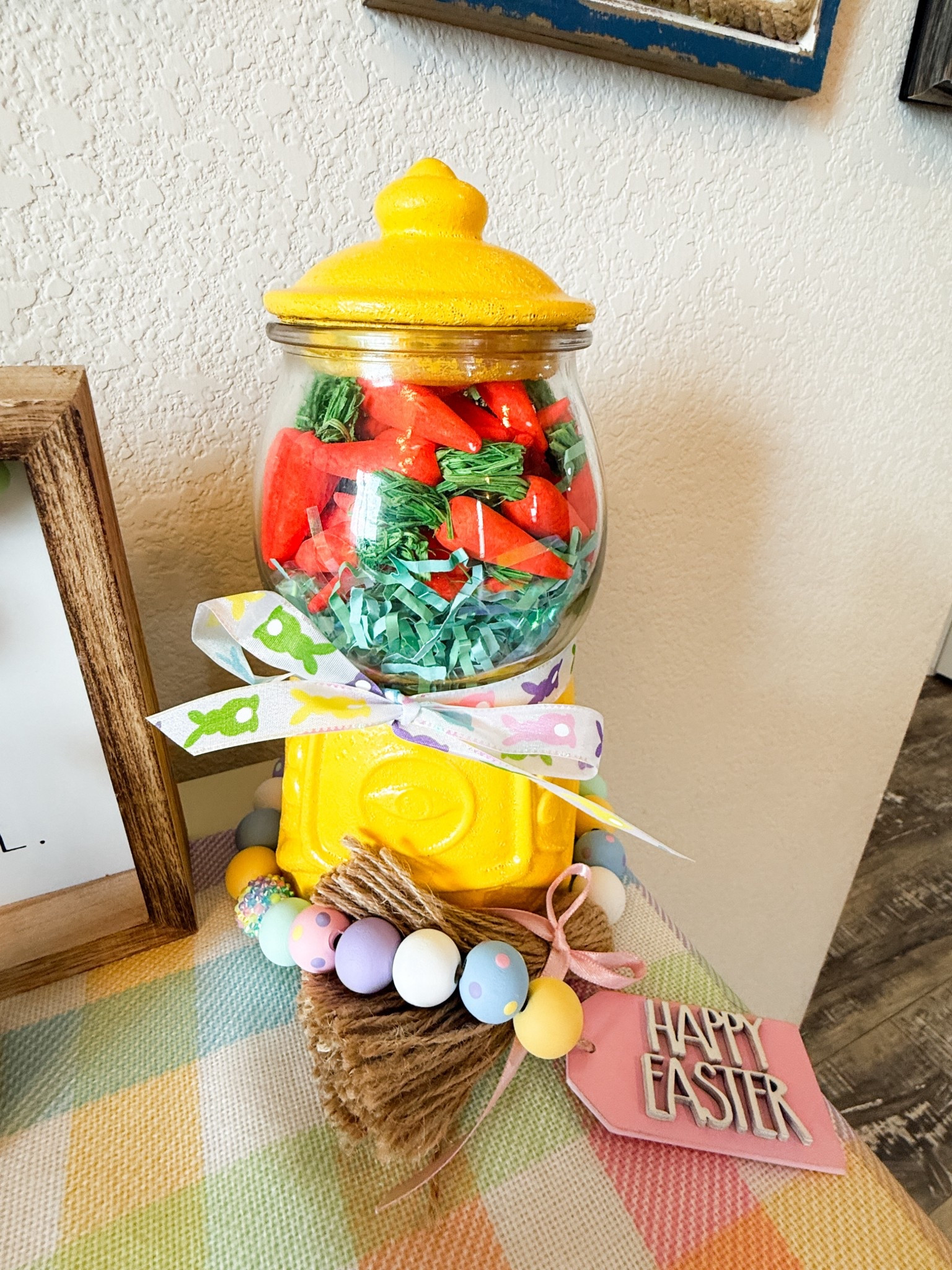 An Easter version of the viral gumball canister from Target
#target #targetgumballmachine #diy #easterdecor #easter #easterdecorations #etsy

#LTKSeasonal #LTKHome #LTKSpringSale