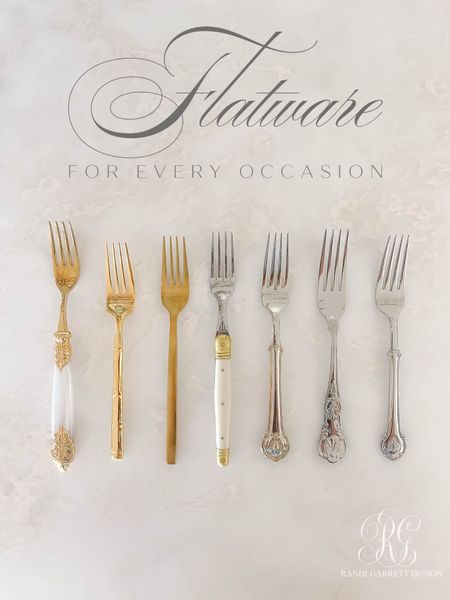 Favorite flatware gold flatware silver flatware home essentials 

#LTKhome #LTKfindsunder100 #LTKstyletip