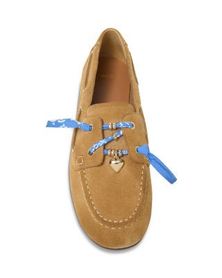 Women's Suede Boat Shoe Loafers | Bloomingdale's (AU)
