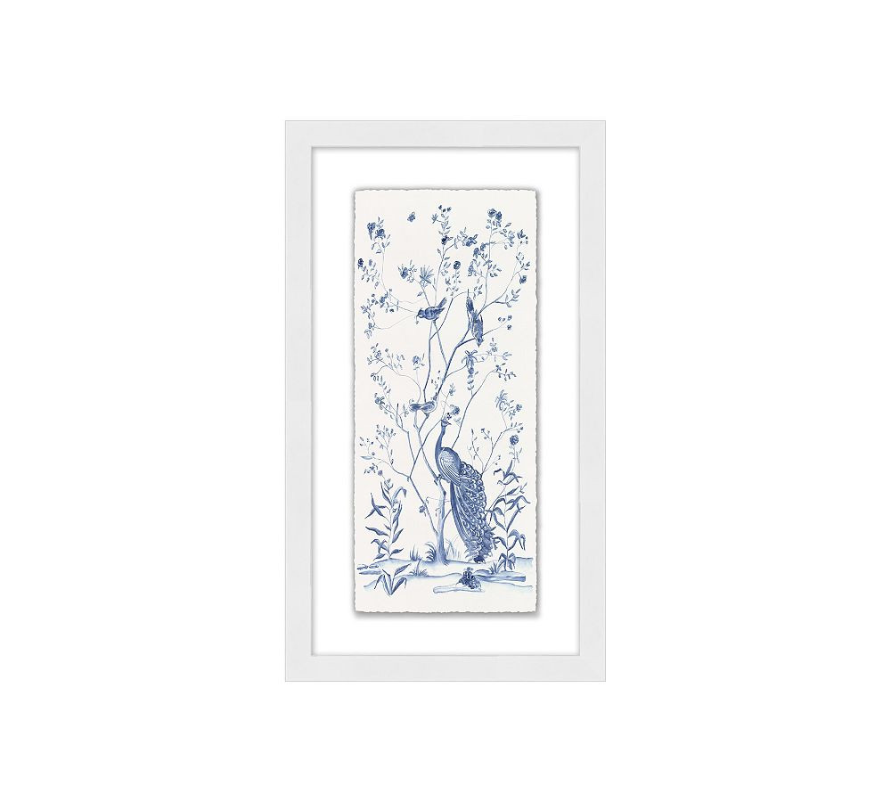 Blue Chinoiserie Framed Print | Pottery Barn (US)