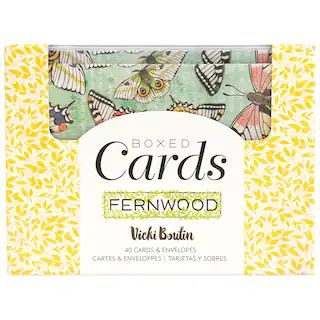 American Crafts™ 4.375" x 5.75" Vicki Boutin Fernwood A2 Cards With Envelopes, 40ct. | Michaels Stores