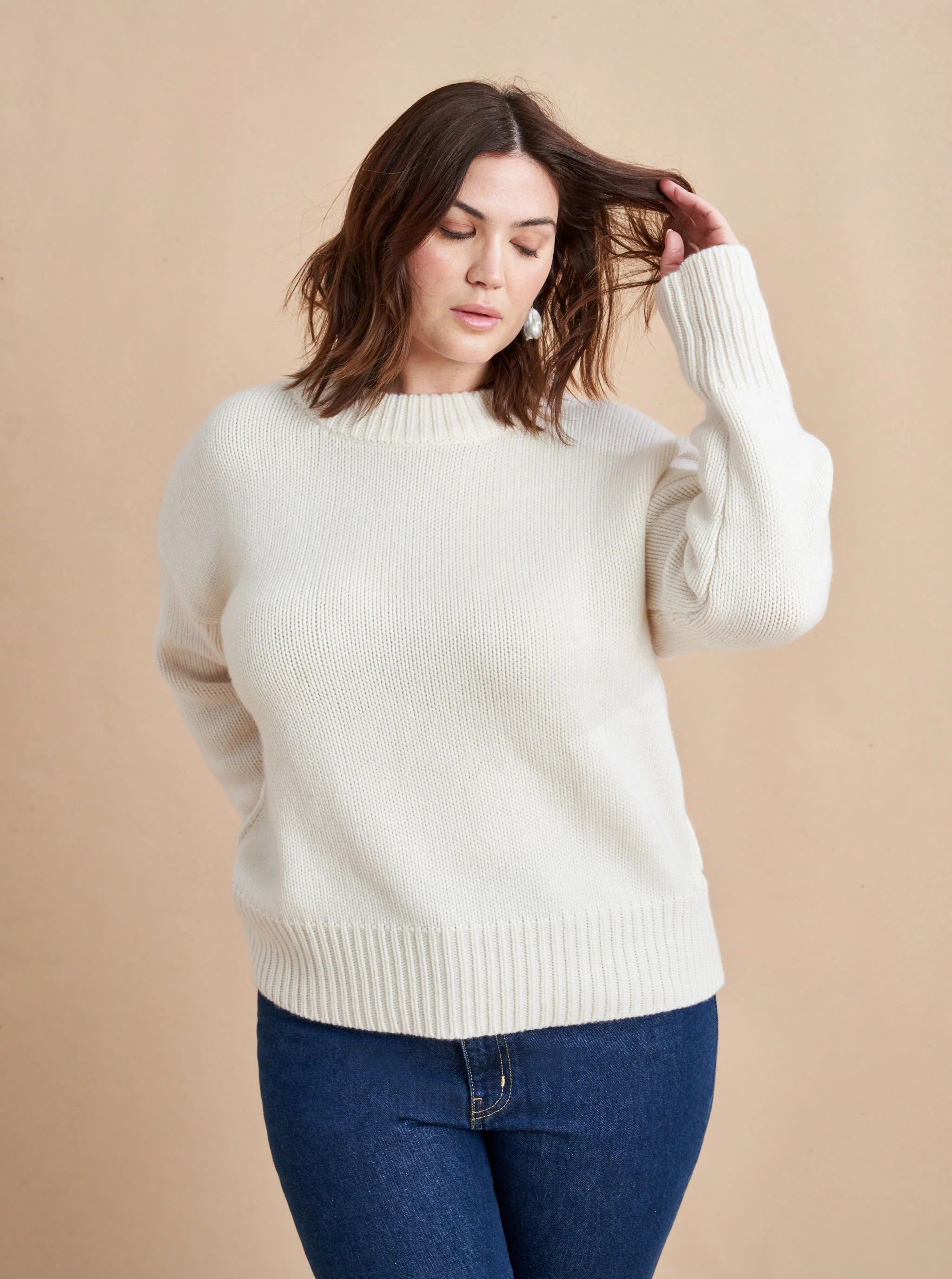 Solid Marin Sweater | La Ligne