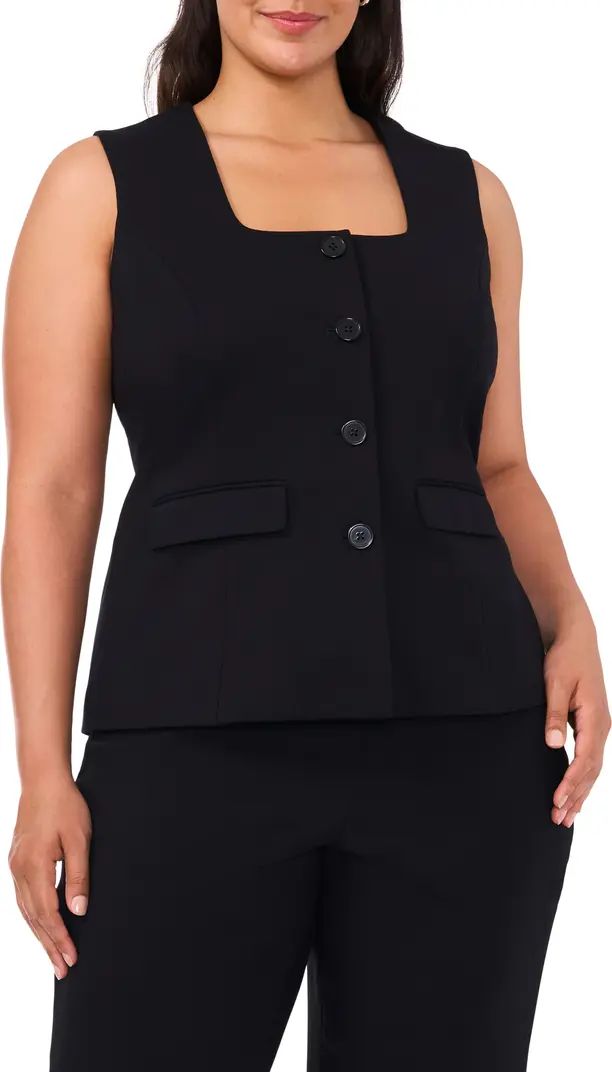 Halogen® Square Neck Vest | Nordstrom | Nordstrom