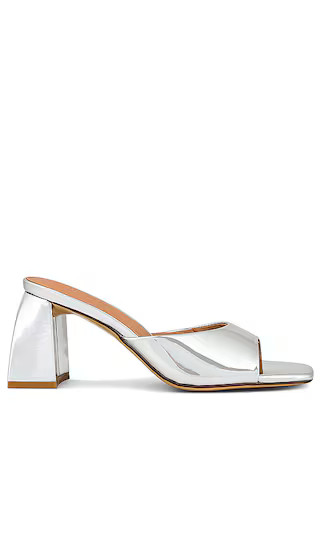 Lenny Mule in Silver Metallic | Revolve Clothing (Global)
