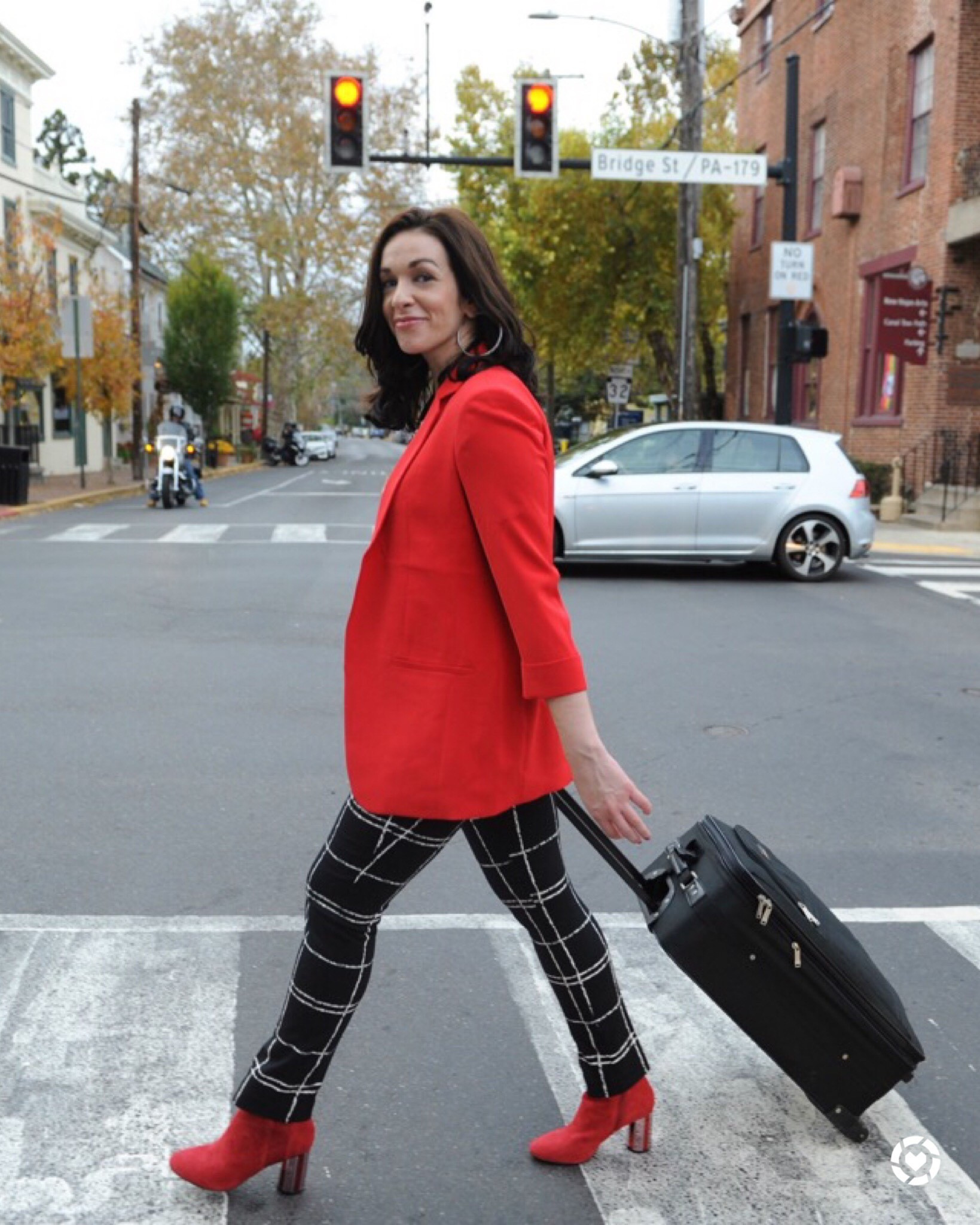 Red blazer (small). Black and white striped pants (4). Red suede boots (8.5). #blazer #redblazer #pants #stripedpants #trousers #boots #redboots #suedeboots #workoutfit #valentinesdayoutfit #workwear
valentines outfit women 

#LTKWorkwear #LTKValentine #LTKSeasonal