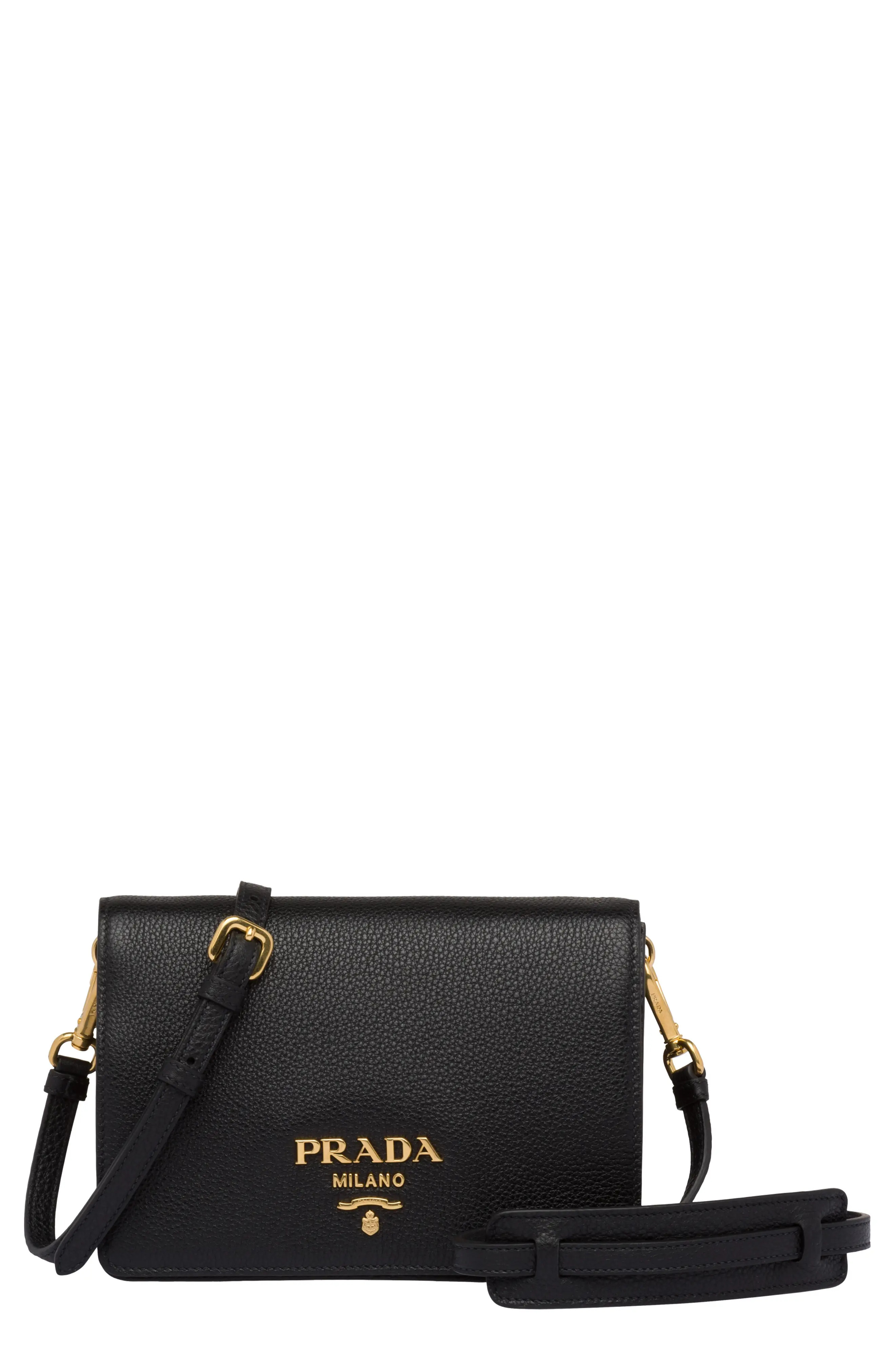 Vitello Daino Double Compartment Leather Shoulder Bag | Nordstrom