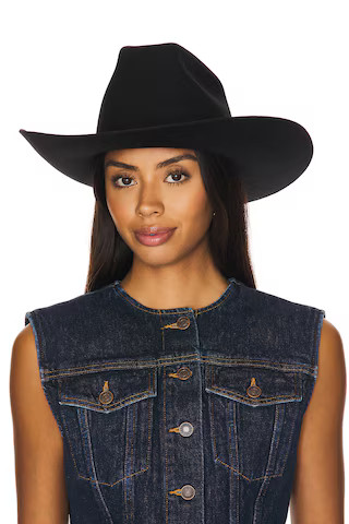 Gigi Pip Lane Hat in Black from Revolve.com | Revolve Clothing (Global)