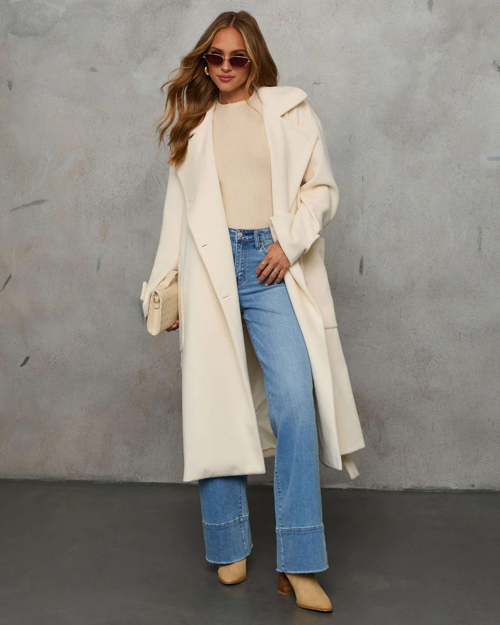 Winter Retreat Belted Wool Coat | VICI