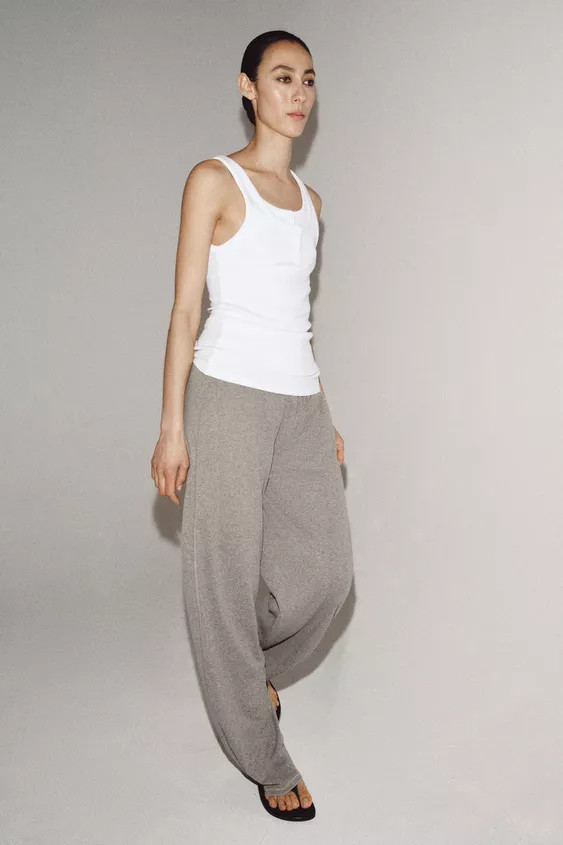 WIDE FLOWING TROUSERS | Zara UK