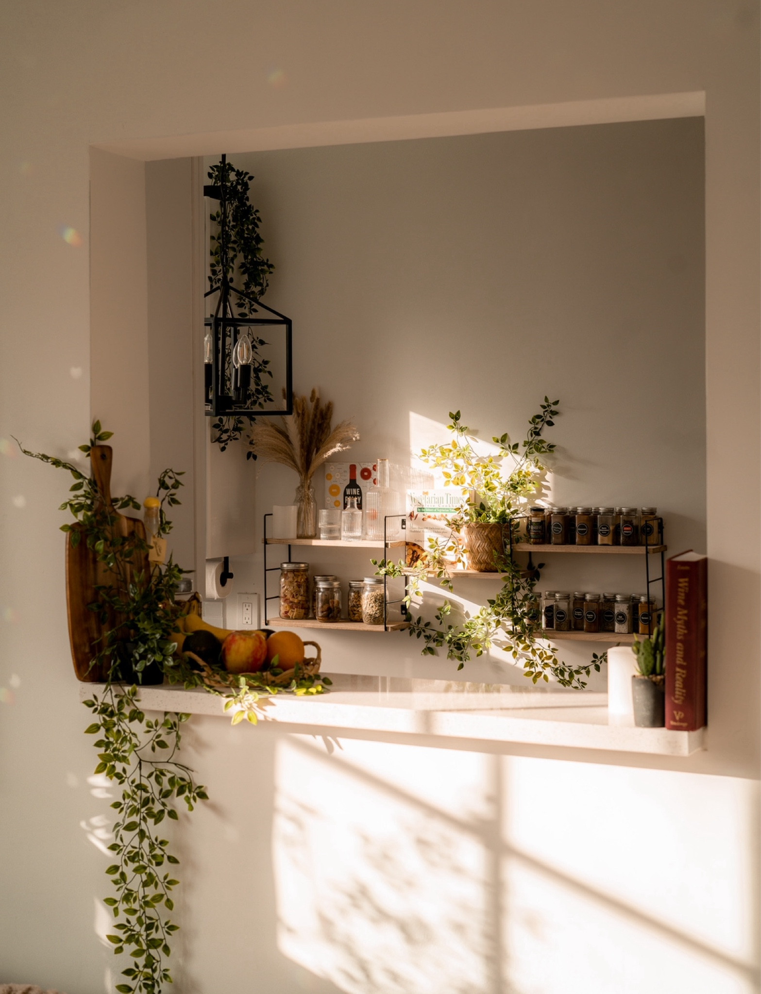 One of my favorite things about my old and current apartments is this cozy floating shelf setup. It’s the perfect spot for my go-to spices, snacks, and toppings, all neatly organized with these sleek spice containers and labels. It keeps everything within reach and adds a touch of style to my kitchen!

#LTKHome #LTKFindsUnder50